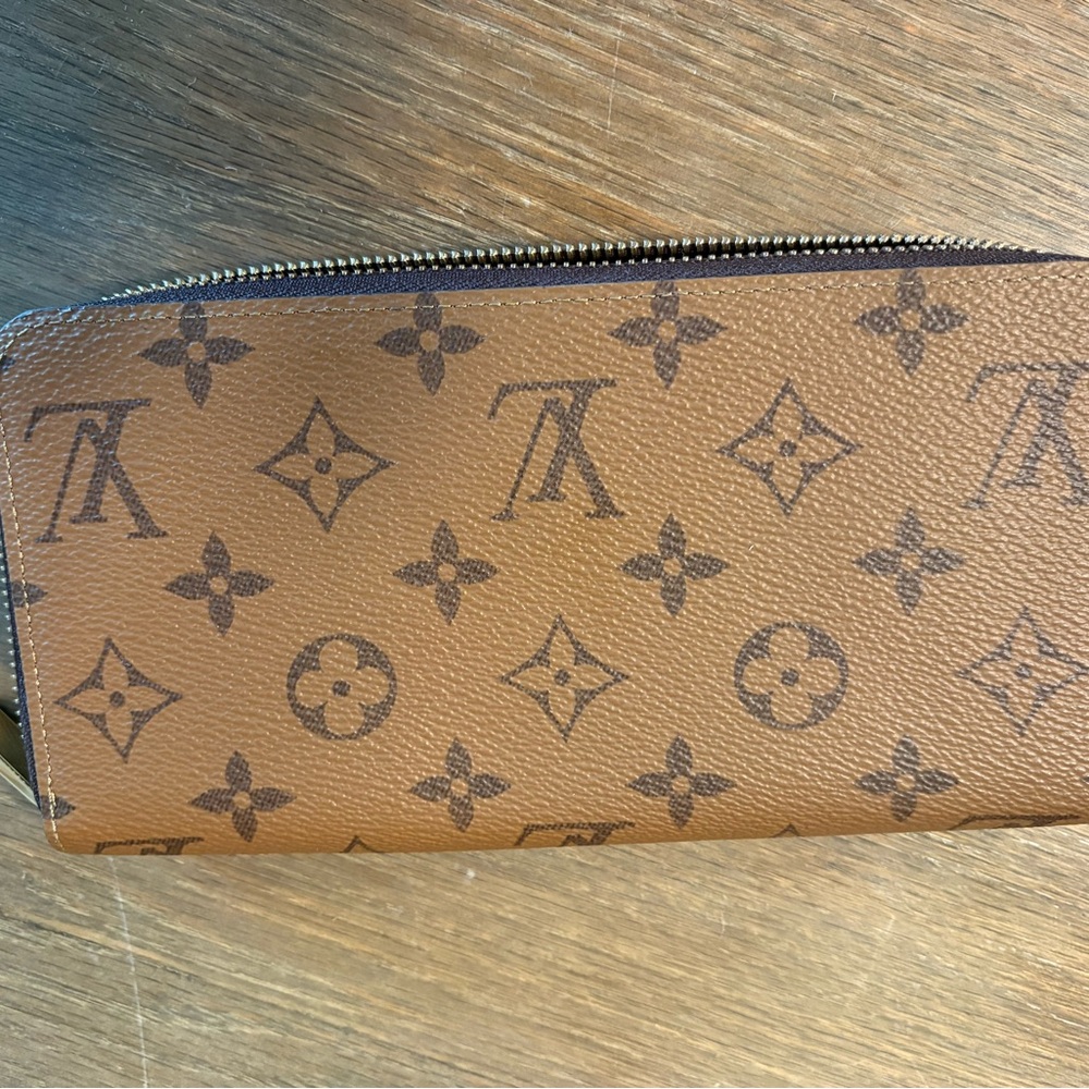 Louis Vuitton Monogram Zip Wallet